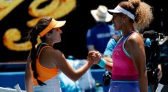 Camila Osorio vs Naomi Osaka, primera ronda del  Abierto de Australia.