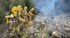 Incendio en Guatavita.