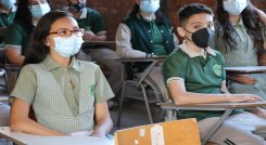 Los estudiantes de la básica primaria de la escuela anexa a la Normal Superior serán reubicados por los problemas estructurales presentados en la sede del barrio El Llano. / Foto: Cortesía / La Opinión 
