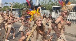 El grupo folclórico ‘Brisas de la Torcoroma’ trabaja en la restitución del tejido social a través de la danza. Proyectan un intercambio cultural en territorio azteca.