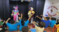 Teatro y Títeres El Bufón./Foto: Angie Barbosa./ La Opinión.