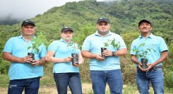 Integrantes de la Asociación de Amigos del Acueducto Independiente de la Ciudadela Norte de Ocaña, ADAMIUAIN, promueven un modelo comunitario para la recuperación de las fuentes hídricas de la zona del Catatumbo.
