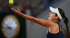 Camila Osorio en el Roland Garros 2022. 