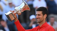 Novak Djokovic, campeón del Masters de Roma 2022. 