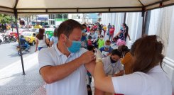 Ante el descenso de los casos positivos, la gente no acude a vacunarse en el municipio de Ocaña. Por la apatía el ente territorial está lejos de cumplir con la inmunidad de rebaño y descartar las medidas de bioseguridad.