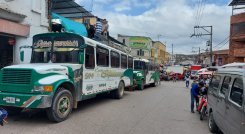 Los comerciantes de la plaza de mercado denuncian la manera como aumenta la extorsión en distintas modalidades.