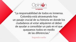 Editorial segunda vuelta