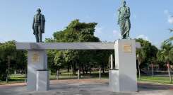 Monumento a la Confraternidad Bolivariana./Foto: Angie Barbosa.