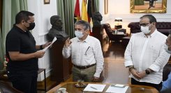 El economista, Hugo Armando Arévalo Franco, fue nombrado como nuevo director ejecutivo de la Asociación de municipios de la provincia de Ocaña, sur del Cesar y zona del Catatumbo.