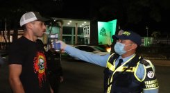 Grupo de alférez adelanta controles viales en Ocaña./Foto: cortesía