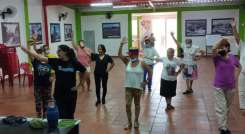 Adultos mayores demostraron sus habilidades para la danza Cúcuta 
