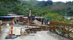 Ante la ola invernal líderes sociales reclaman celeridad en los trabajos de la Transversal del Catatumbo.
