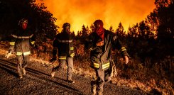 Francia recibe ayuda para enfrentar incendios que arrasan miles de hectáreas./Foto: AFP