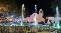 Ocaña reactiva una moderna fuente luminosa para el disfrute de chicos y grandes. La Empresa de Servicios Públicos invierte en el embellecimiento paisajístico.