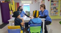 Pie de foto: En San Cristóbal hay muchos niños en vulnerabilidad extrema./  Foto:  Anggy Polanco / La Opinión 