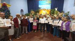 En Ocaña se rinde homenaje a los representantes de la tercera edad que han dejado huellas.