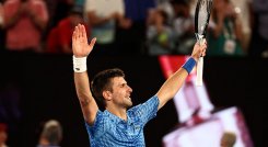 Novak Djokovic disputará la final del Abierto de Australia. 