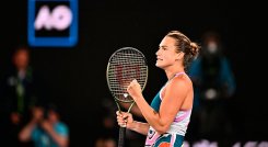 Sabalenka, finalista del Abierto de Australia 2023.