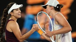 Colombiana Osorio sucumbe en Australia ante la número 1 del mundo Swiatek./Foto: AFP