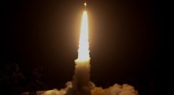 Cohete al espacio. / Foto: AFP
