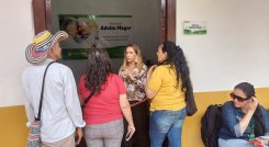 Búsqueda activa de abuelos suspendidos del programa Colombia mayor en Ocaña.