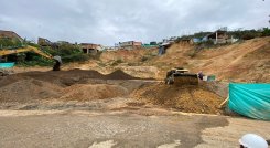 Voceros cívicos de la región preocupados por la lentitud de las obras en la Transversal del Catatumbo.