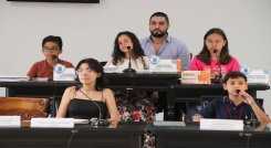 Los niños del municipio de Ocaña tuvieron la oportunidad de ocupar un escaño en el concejo.