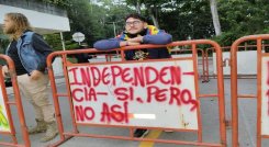 Estudiantes de la universidad Francisco de Paula Santander, seccional Ocaña esperan ser escuchados.