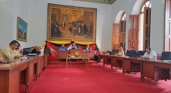 En el Consejo Legislativo del Táchira revisarán cuatro artículos de la Ley del Sistema de Tributos. Foto Anggy Polanco / La Opinión  