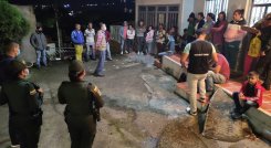 En Ocaña se instalaron las alarmas comunitarias para hacer frente a los delincuentes.  /Foto Cortesía