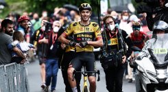 Christophe Laporte (Jumbo-Visma), se adjudicó la primera etapa del Critérium Dauphiné. 