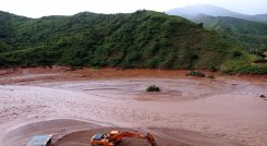 Secas están las estaciones de combustibles de Ocaña ante el cierre de la carretera. Foto Cortesía.
