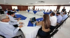 Los gremios económicos de Norte de Santander analizaron los efectos de la avalancha en el sector El Tarrita de Ábrego./ Foto: Cortesía.