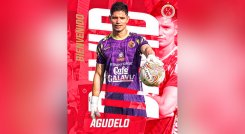 David Agudelo, arquero del Cúcuta Deportivo.