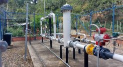 Entre los compromisos se destaca la gasificación de 35 viviendas, ubicadas en la orilla de la carretera/Fotos La Opinión