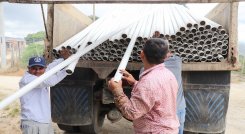 A través de un convenio solidario se busca remediar un problema de saneamiento básico ambiental. /Fotos Cortesía.