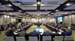 El alcalde de Ocaña participó en las mesas de trabajo para establecer un nuevo plan de acción./ Fotos: Cortesía