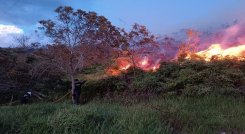 Encendidas se encuentran las alarmas por los incendios forestales en la provincia de Ocaña. /Foto: Cortesía.