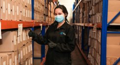 Así luce ahora el archivo municipal tras la recuperación de más de 40.000 cajas con documentos en precarias condiciones./Foto cortesía
