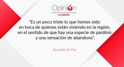 Acuerdo de Paz, edutorial del 19 de agosto de 2023