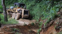 A través de convenios solidarios se ejecutan obras en el sector rural de Ocaña./ Cortesía.