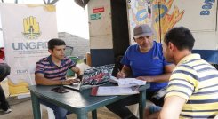 Este martes se inicia la entrega de las ayudas humanitarias a los damnificados de la ola invernal en Ocaña./ Foto: Cortesía.