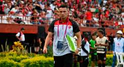 Federico Barrionuevo, técnico del Cúcuta Deportivo. 