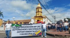 Los comerciantes de la región están cansados con el secuestro y las extorsiones./ Foto: Cortesía