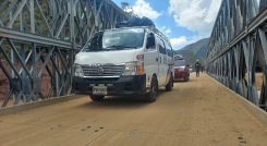 Puente El Tarrita, en zona rural de Ábrego, quedará habilitado hoy/Foto cortesía
