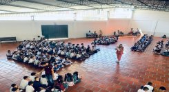 Dogny Esperanza Pallares Torrado, promete programas integrales para mejorar la calidad de la educación./Foto: Cortesía