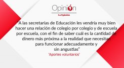 aportes voluntarios