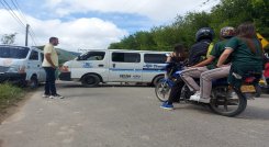 Los transportadores adelantan jornadas de protesta ante la adjudicación de una ruta. /Foto La Opinión