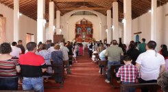 Culminó la adecuación de los techos del histórico templo, solo restan algunos detalles./ Foto Cortesía.