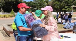 Los firmantes de paz recibieron herramientas para avanzar con los emprendimientos en la zona del Catatumbo./Foto: Cortesía.